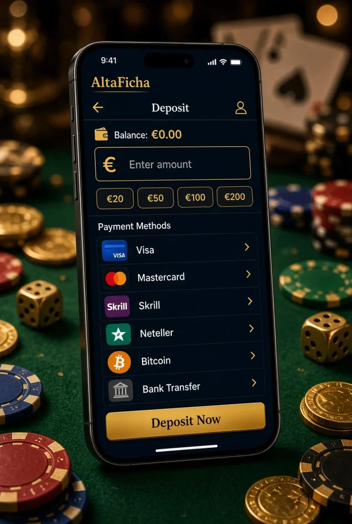 Supported Deposit Categories